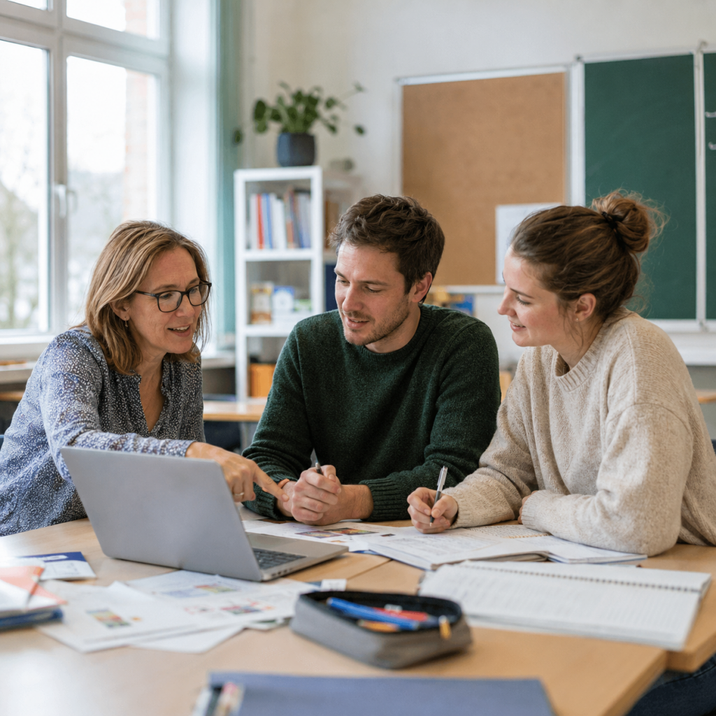 Wie können ZfsL, Schule und Hochschule gemeinsam professionelle Entwicklung unterstützen?